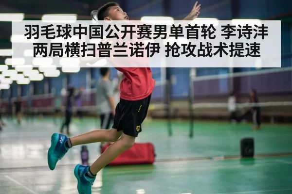 羽毛球中国公开赛男单首轮 李诗沣两局横扫普兰诺伊 抢攻战术提速 | ayx